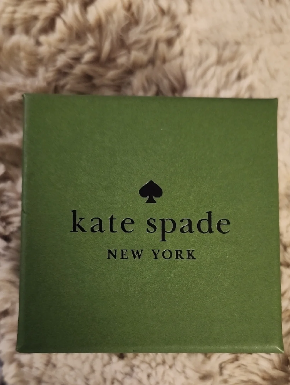 Kate Spade Gold-Tone Necklace with Light Amethyst Stone & Matching Stud Earrings - Picture 6 of 6